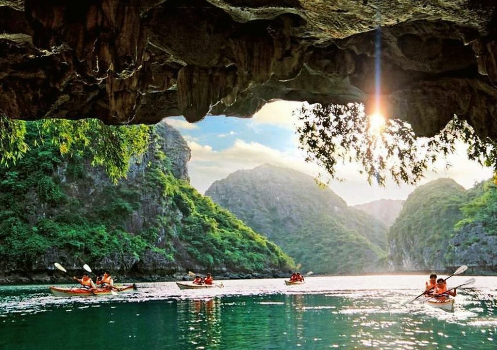 Dark and Bright Caves